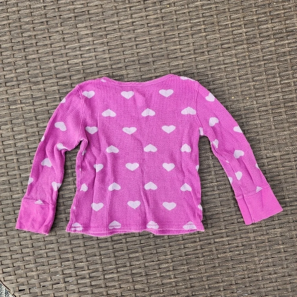 Old Navy Purple Heart Kids Long Sleeve Shirt Size 3T